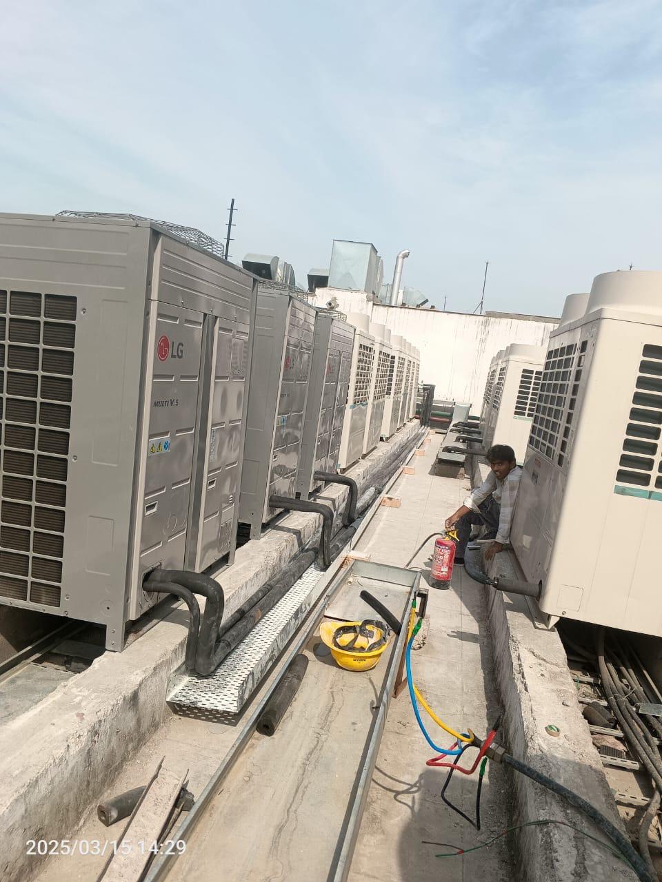 AEROVIA completed HVAC project site